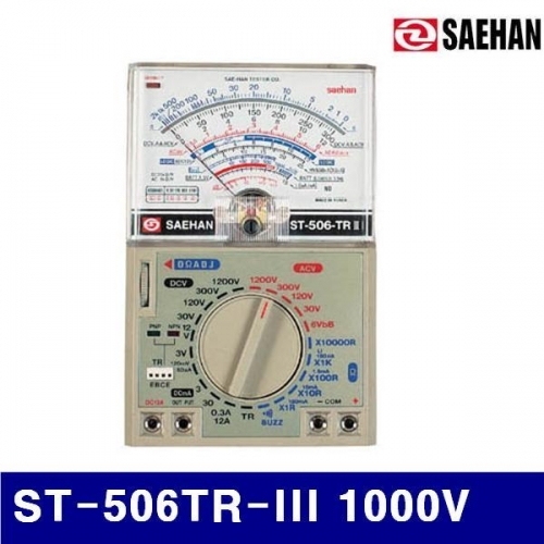 새한 4150969 아날로그 테스타 ST-506TR-III 1000V 10A (1EA)