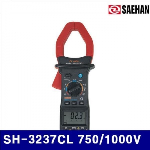 새한 4151162 디지털 클램프테스터기 SH-3237CL 750/1000V (1EA)