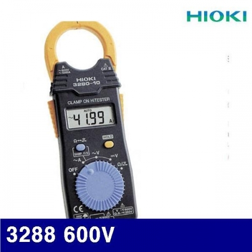 히오끼 4160249 디지털 클램프테스터기 3288 600V (1EA)