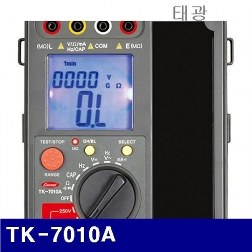 태광 4151834 절연저항계-디지털 TK-7010A 400/4 000/40GΩ (1EA)