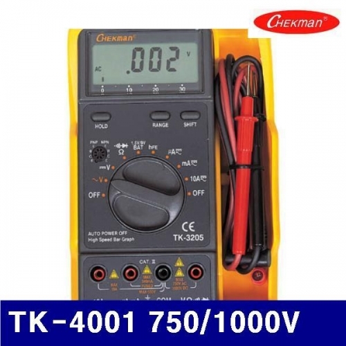 태광전자 4150251 디지털테스터기 TK-4001 750/1000V (1EA)