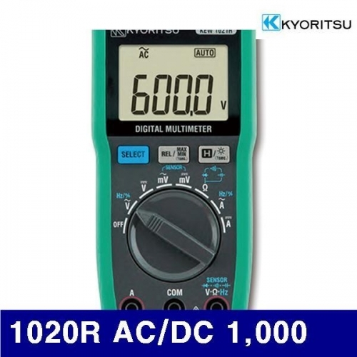 교리쯔 4164892 디지털테스터 1020R AC/DC 1 000 (1EA)
