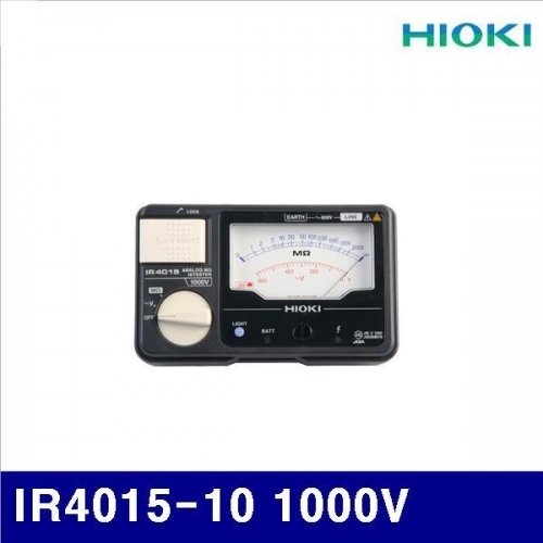 히오끼 4160276 아날로그 절연저항계 IR4015-10 1000V (1EA)