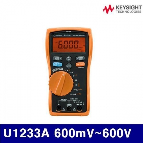 키사이트 B102971 핸드형디지털멀티미터 U1233A 600mV-600V (1EA)