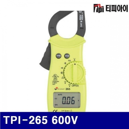 TPI 4350295 클램프테스터 TPI-265 600V  (1EA)