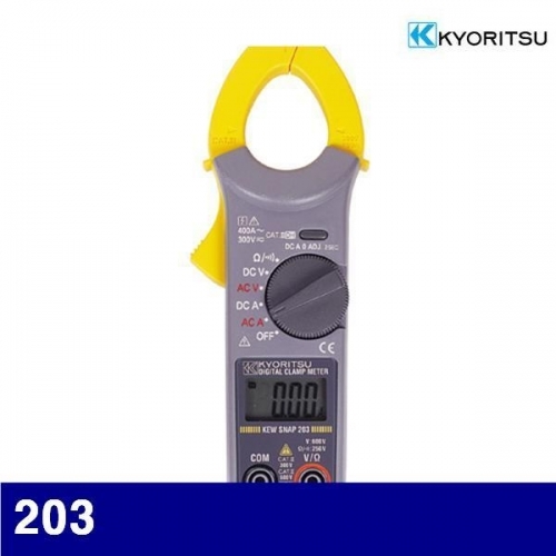 교리쯔 4160753 클램프 테스터-디지털 203   (1EA)