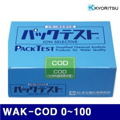 교리쯔 4420390 화학적 산소요구량 측정 WAK-COD 0-100 일반 (1EA)