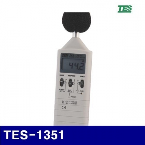 테스 4340058 소음계 TES-1351 35-130(±1.5)db  (1EA)