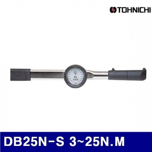 토니치 4052597 검사용 DB형 다이얼 토크렌치 DB25N-S 3-25N.M 0.5 (1EA)