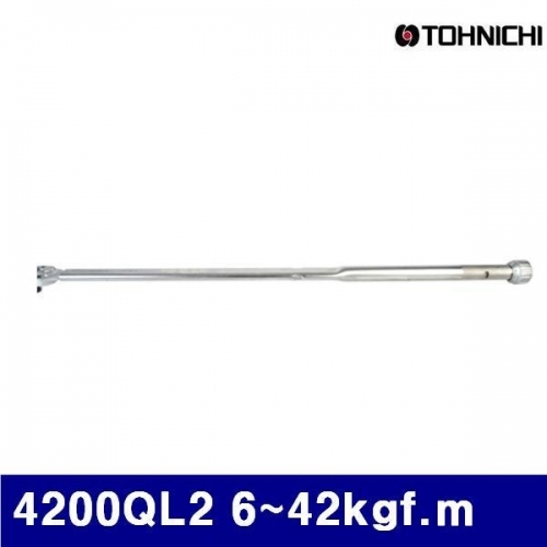 토니치 4050100 QL형 작업용  토크렌치 4200QL2 6-42kgf.m 0.2kgf/m (1EA)