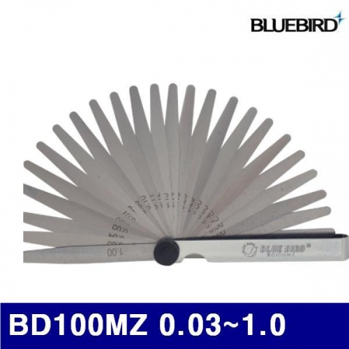 블루버드 4001663 두께게이지 BD100MZ 0.03-1.0 (1EA)