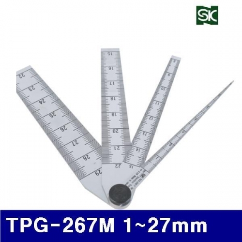 SK 4130187 테이퍼게이지 세트 TPG-267M 1-27mm (1EA)