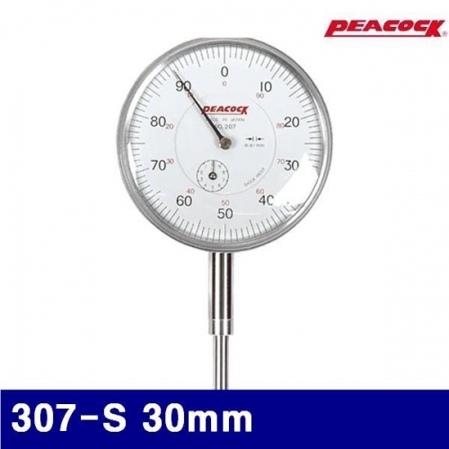 피코크 106-0243 표준형 다이얼게이지 307-S 30mm 0.01mm (1EA)