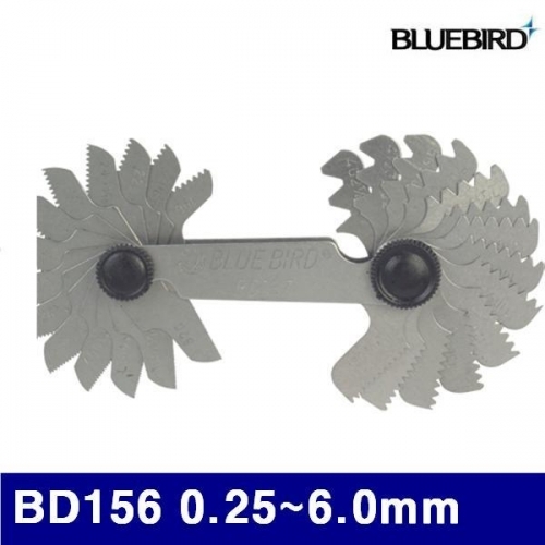 블루버드 4001779 피치게이지 BD156 0.25-6.0mm 24 (1EA)