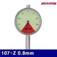 피코크 106-0214 다이얼게이지 일회전식형 107-Z 0.8mm 0.01mm (1EA)