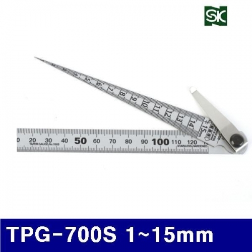 SK 4130275 테이퍼게이지 세트 TPG-700S 1-15mm (1EA)