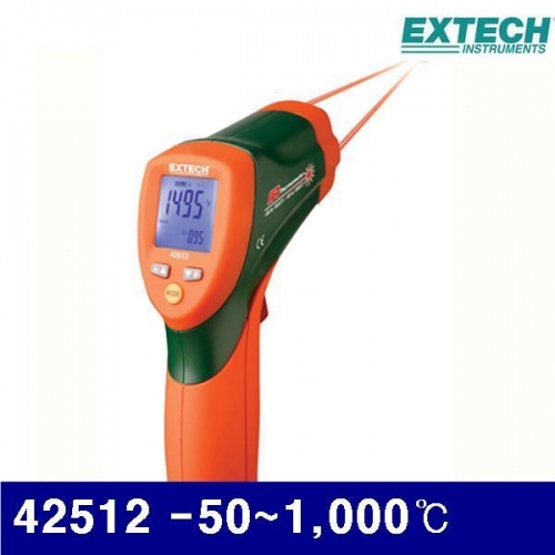 익스텍 4165086 적외선 온도계 42512 -50-1 000(도) (1EA)