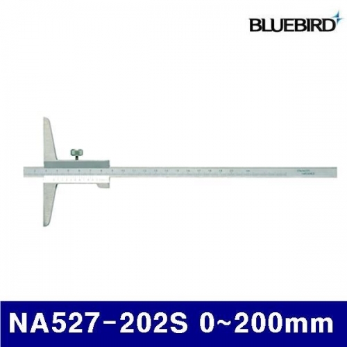 블루버드 4003102 버니어깊이게이지 NA527-202S 0-200mm (1EA)