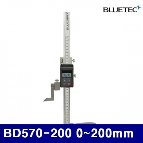 블루텍 4017488 디지털 두께 게이지 BD570-200 0-200mm ±0.04mm (1EA)