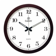 베이직우드 벽시계(대 CW1045 400㎜ 브라운) 시계 초시계