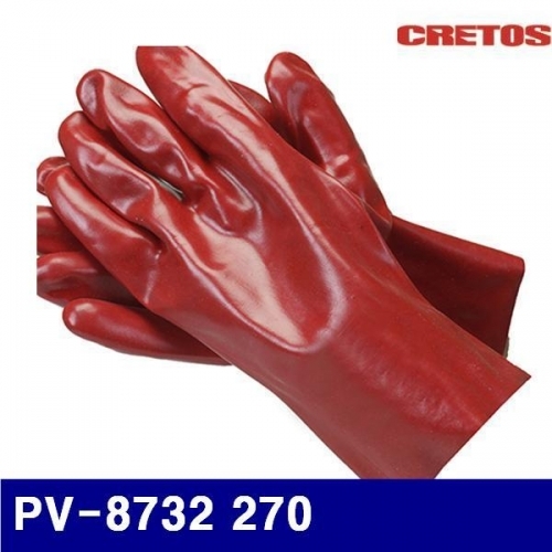 CRETOS 1129524 PVC 장갑 PV-8732 270 (10조)