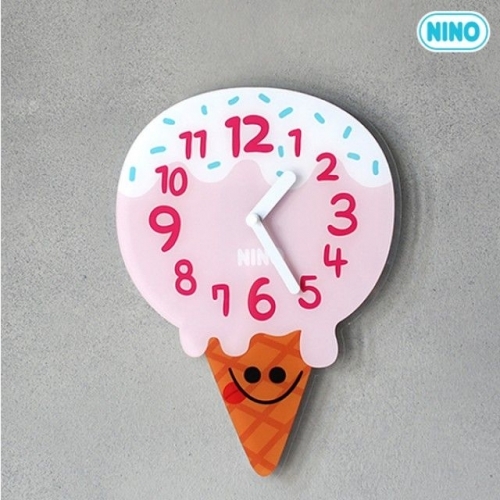 니노 타임 NTMA-121 아이스크림 (소) 디자인 아크릴 벽시계