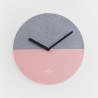 OBJECT CLOCK (CONCRETE_PINK) 모던 벽시계 인테리어시계 선물용시계