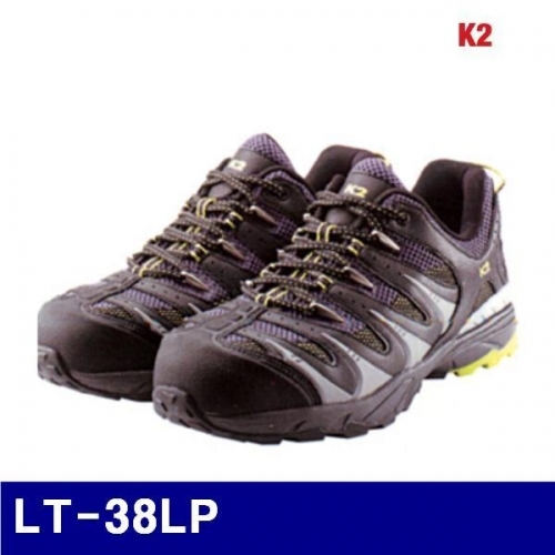 K2 540-5790 트레킹화타입안전화 LT-38LP 4Inch/280mm/BK (1EA)