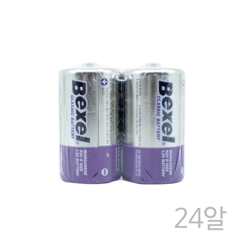 벡셀 DM(R20)(24알) 망간건전지1.5V