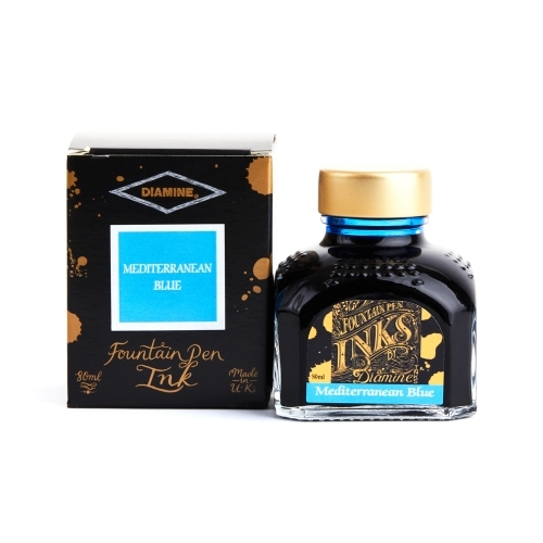 디아민 병잉크 Mediterranean Blue 80ml