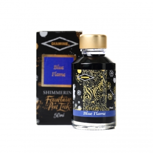 디아민 쉬머링 병 잉크 블루프레임(50ml)