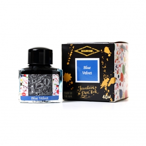 디아민 150주년 기념 병 잉크 Blue Velvet 40ml