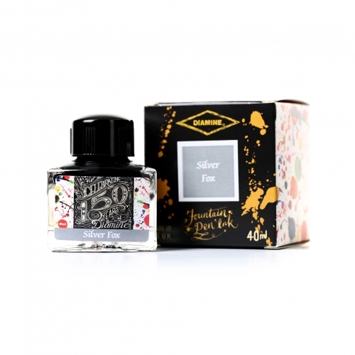 디아민 150주년 기념 병 잉크 Silver Fox 40ml