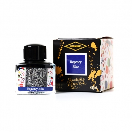 디아민 150주년 기념 병 잉크 Regency Blue 40ml