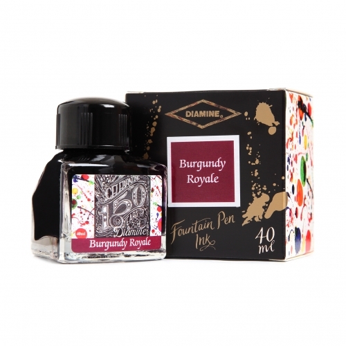 디아민 150주년 기념 병 잉크 Burgundy Royale 40ml