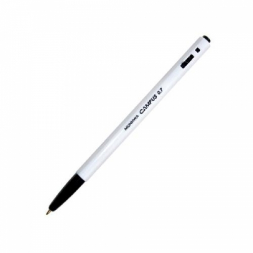 문화 캠퍼스볼펜(0.7mm-흑) 다스(12개입) M501015