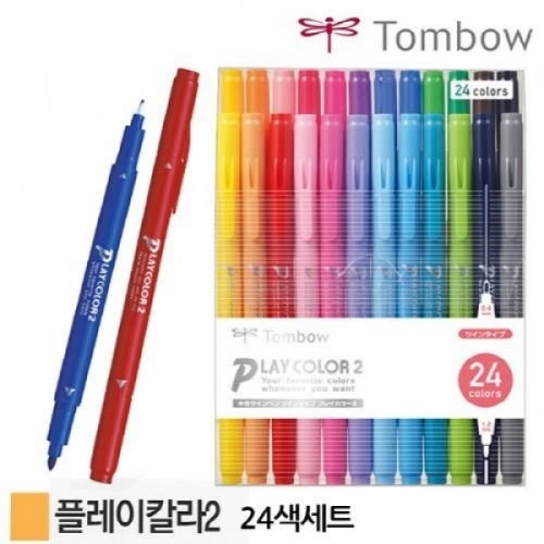 톰보우 1T2991 24색 플레이칼라2 세트
