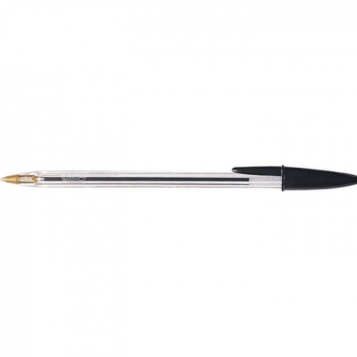 크리스탈볼펜(흑 1.0 12자루 BIC)