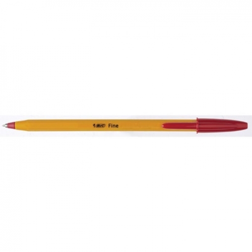 오렌지볼펜(적 0.7 12자루 BIC)