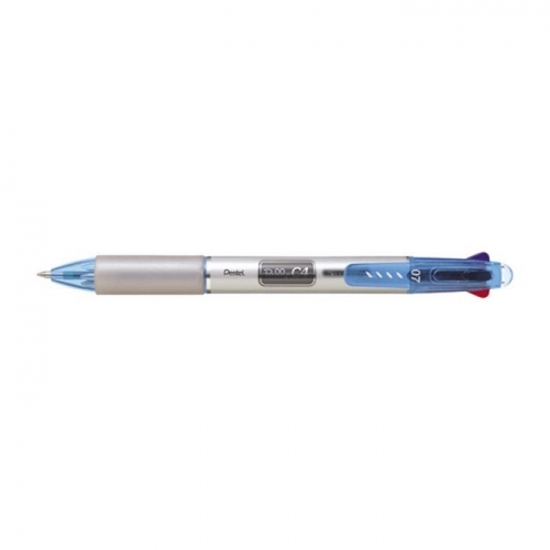 롤리4색볼펜(하늘 0.7 BPC47 1자루 PENTEL)