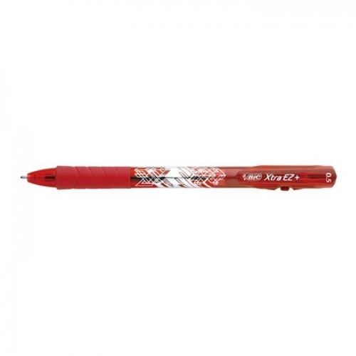 엑스트라이지 그립 볼펜(적 0.5 1자루 BIC)