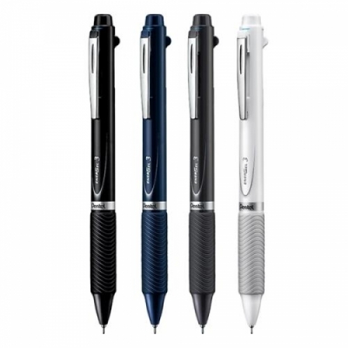 펜텔)에너겔 3색 중성펜(XBLC35C_0.5mm_다크블루)-다스(5개입)