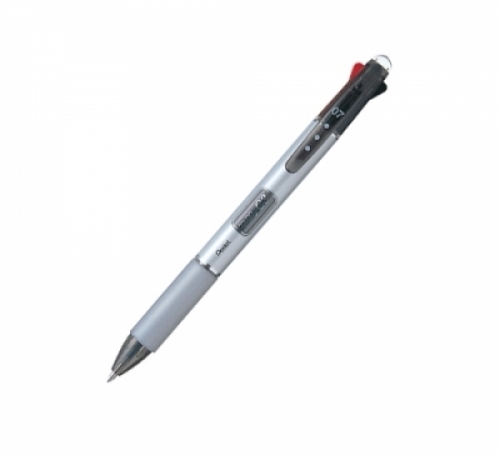 펜텔)롤리3색 볼펜(BPC37 0.7mm 흑) 다기능볼펜