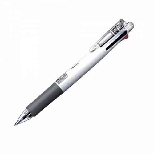 제브라)클립온멀티(B4SA1 4 1 0.7mm 0.5mm 백) 다기능볼펜