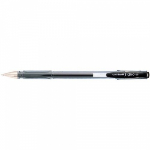 미쯔비시 유니볼 시그노 겔펜(UM-100-0.5mm-흑) M503311