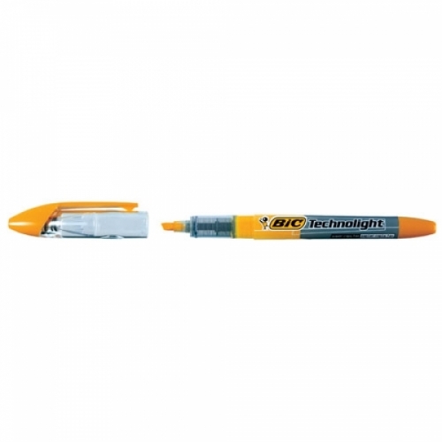 BIC)테크노라이트 형광펜(주황) 형광펜 마카 마카펜 필기류