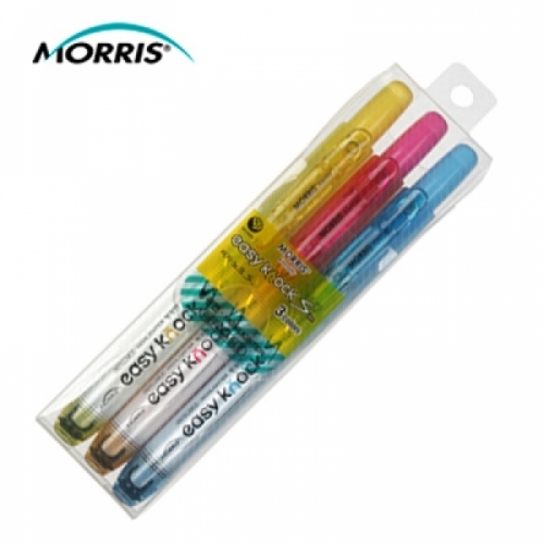 모리스 이지노크S MRH-105-3S 3색 형광펜 세트