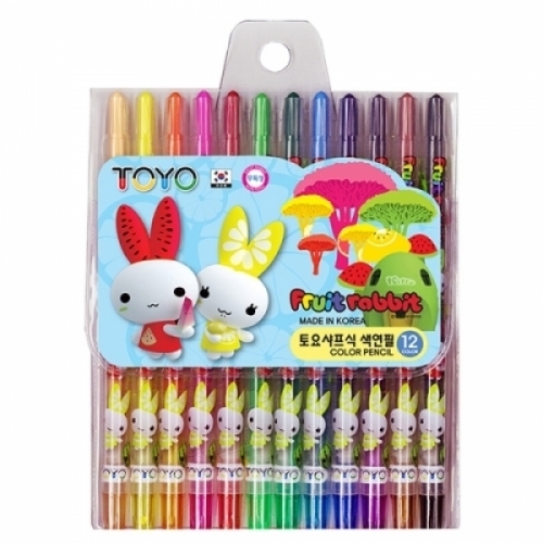 TOYO)샤프식색연필(12색) 색연필