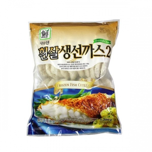 대림선 흰살생선까스2(1.2kg) 2개