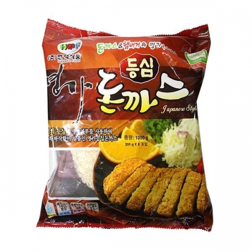 (냉동)명가 등심돈까스1kg(5입)